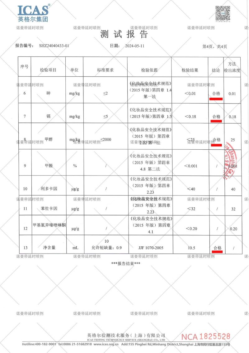 评测检测报告